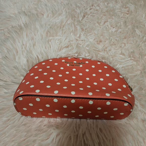 Kate Spade Polka Dot Make Up Bag - Picture 2 of 8